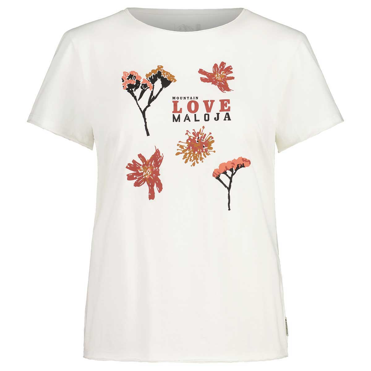 Maloja PadolaM. TShirt Women's in Glacier Milk
